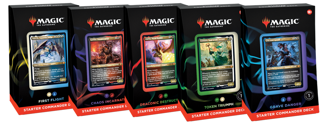 commander decks mtg precon TCG: Magic The Gathering