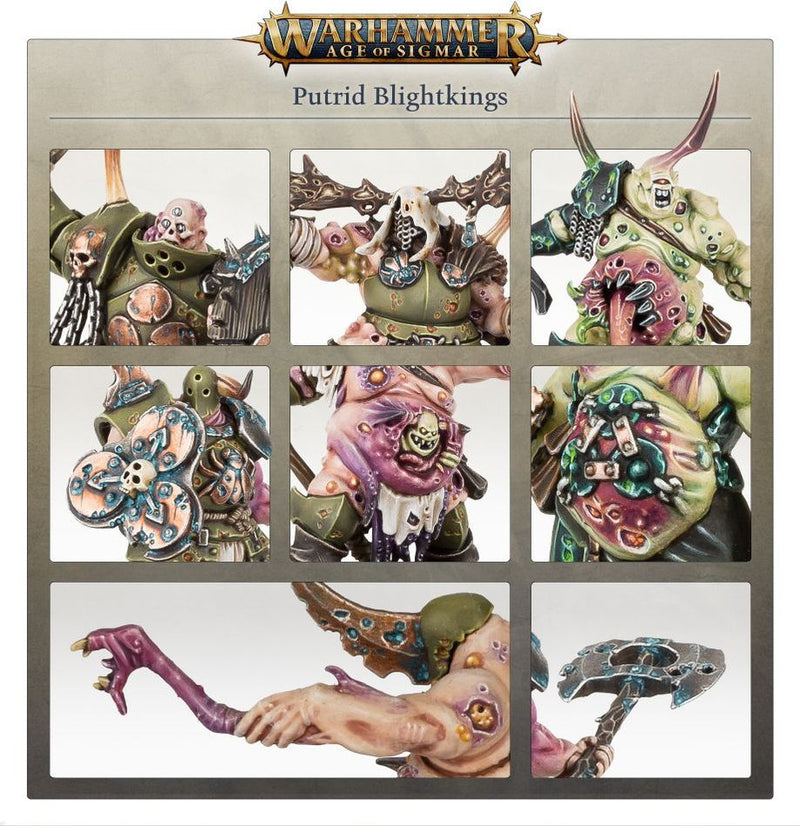 Warhammer AoS: Maggotkin of Nurgle - Putrid Blightkings