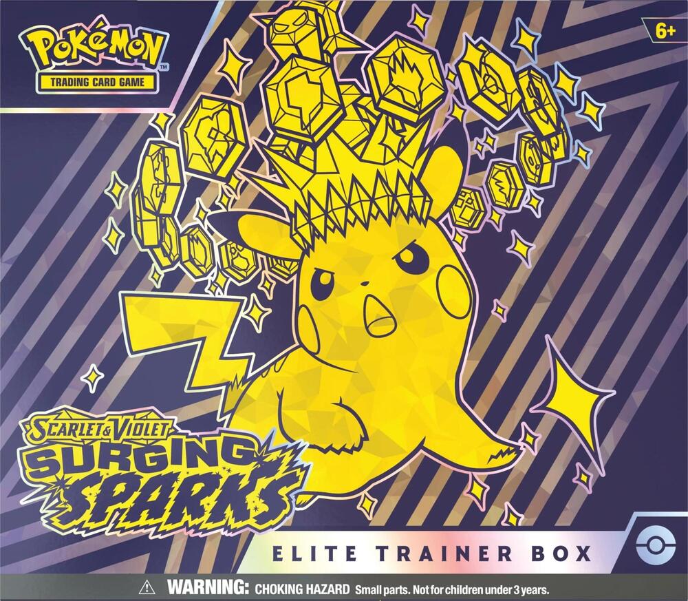 etb pokemon cards Underrated with great chase is back in stock for $55 art foil promo card featuring Riolu or Alakazam Pokemon Scarlet & Violet -