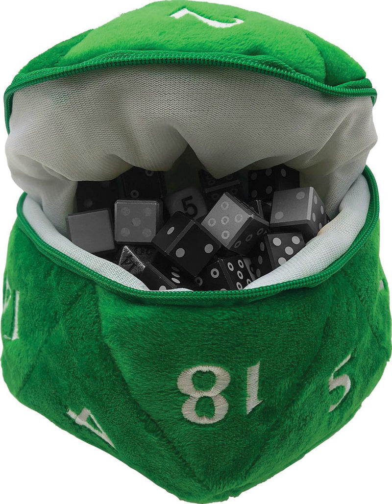 Dice: Ultra Pro D20 Plush Bag (Green)