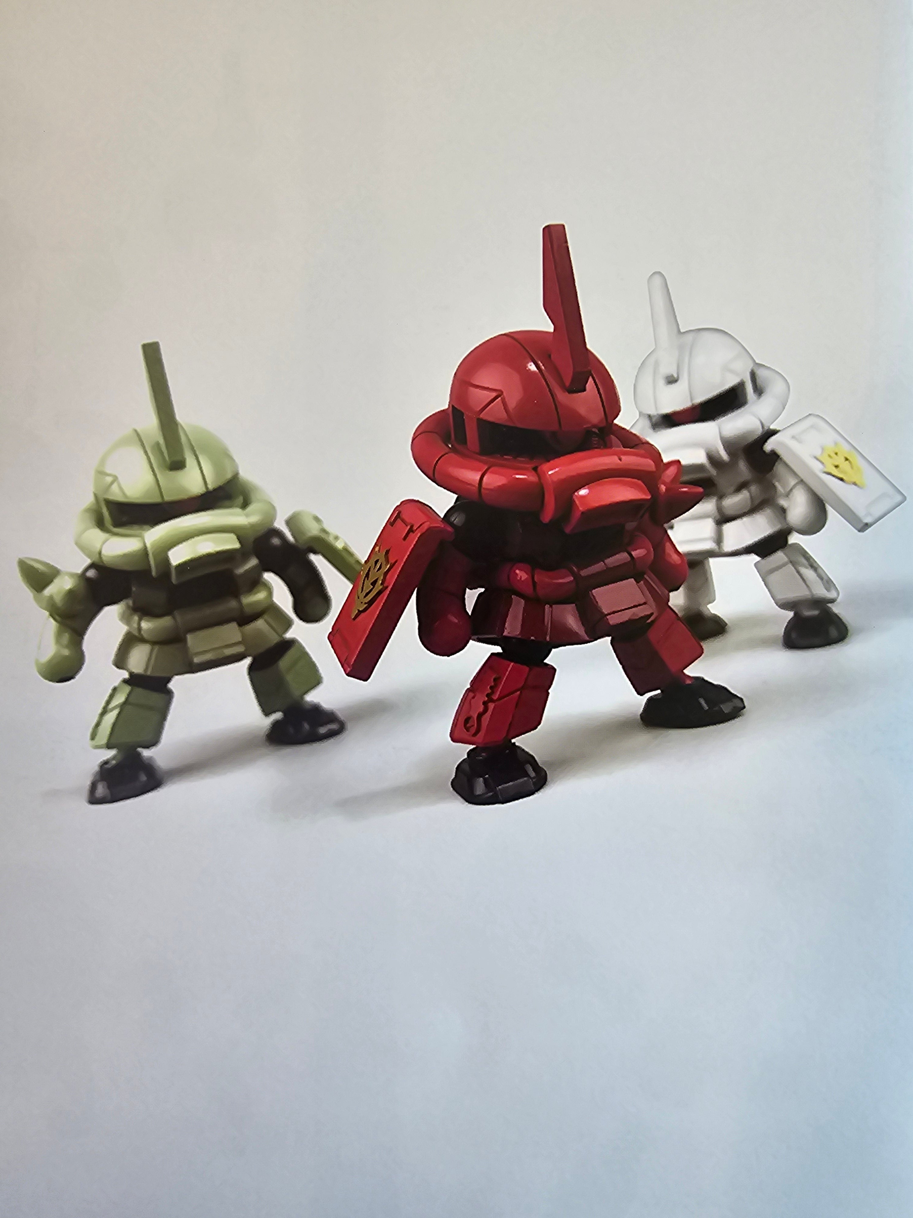 Warehouse: Super Star Models - SD Magical Fighter Team (Zaku
