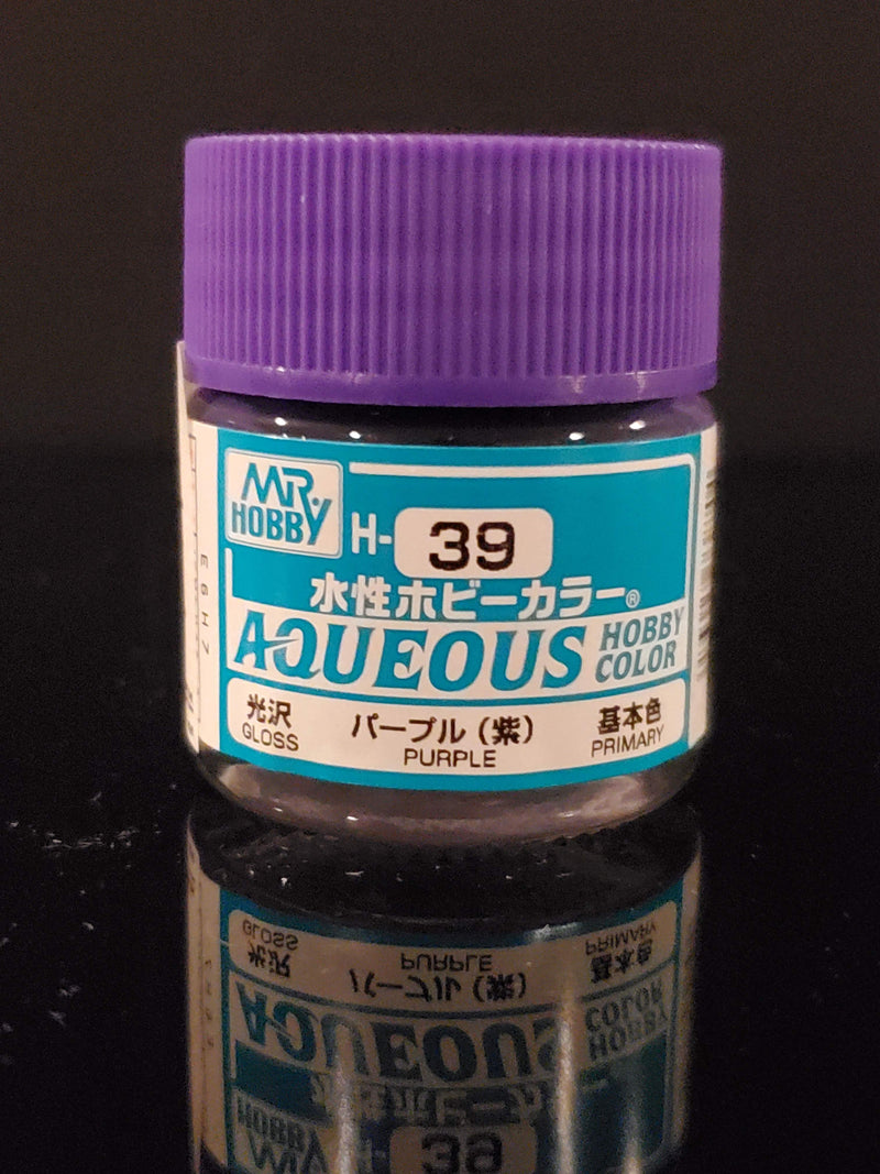 Supplies: Mr. Color Aqueous H39 (Gloss Purple) 10ml