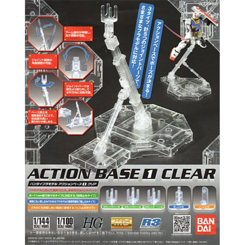 Supplies: Action Base 1 - Clear 1/100 and 1/144
