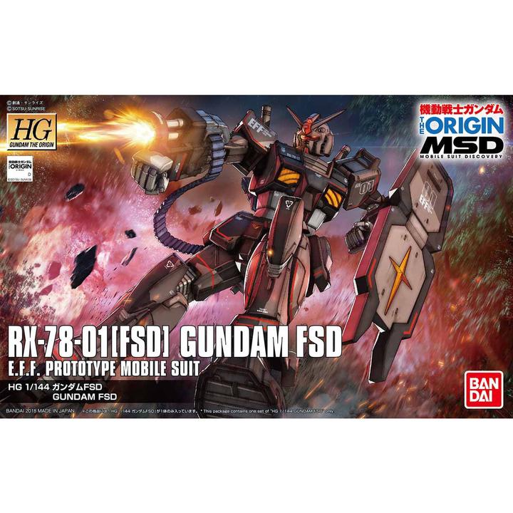 Gundam HG ORIGIN: #21 RX-78-01 Gundam FSD 1/144