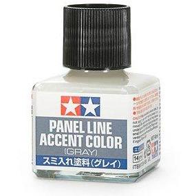 Panel Line Accent Color - Dark Red-Brown - 40ml Bottle - Tamiya