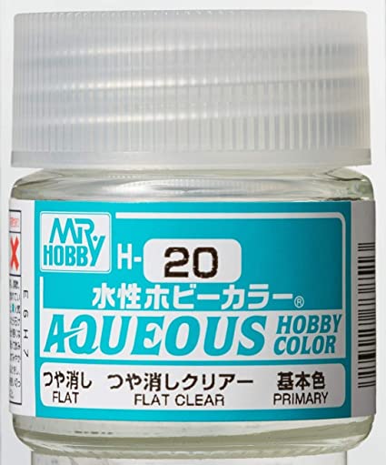 Supplies: Mr. Color Aqueous H20 (Flat Clear) 10ml