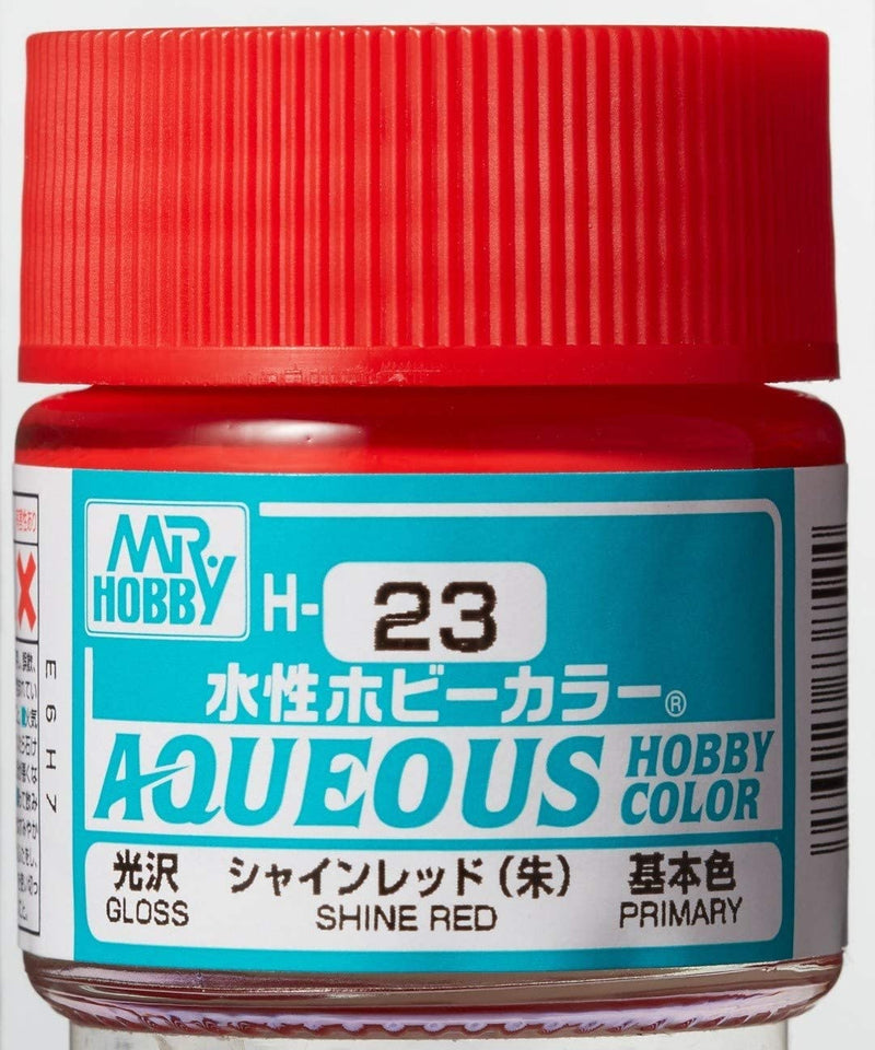 Supplies: Mr. Color Aqueous H23 (Gloss Shine Red) 10ml