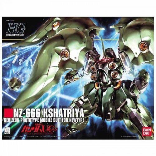 バンダイHG　NZ-666 Kshatriya 完成品ジャンク Gundam HGUC: #99 NZ-666 Kshatriya 1/144