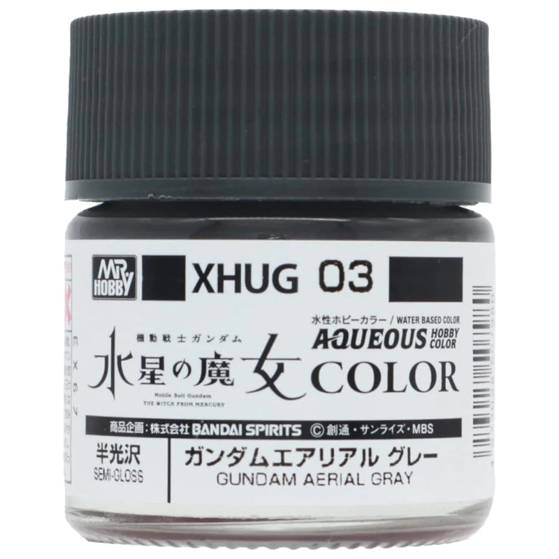 Supplies: Mr. Color Aqueous XHUG03 Gundam Aerial Gray 10ml