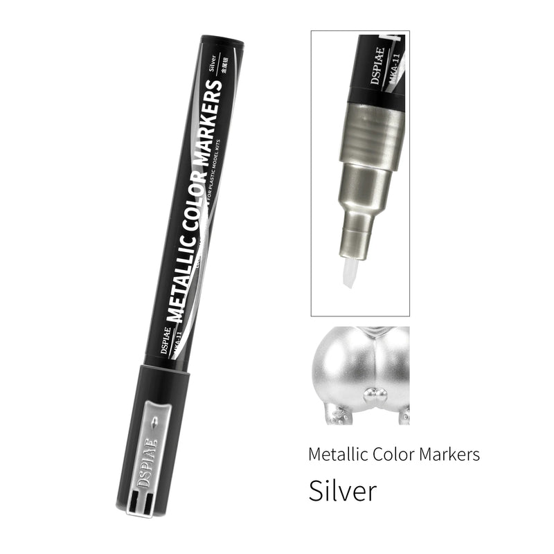 Supplies: DSPIAE  Metallic Markers (Silver)