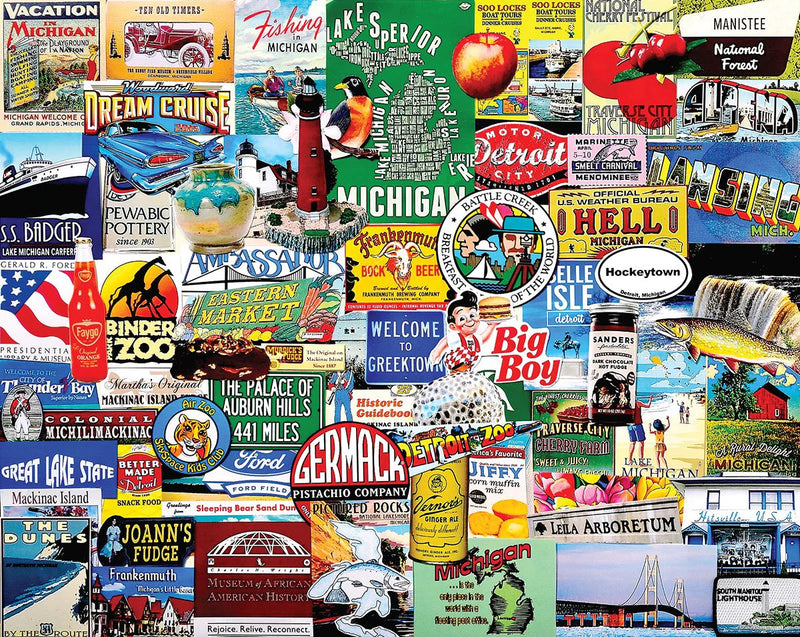 Puzzle: I love Michigan