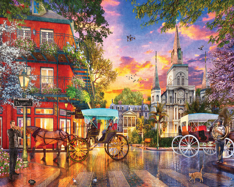 Puzzle: Sunset in New Orleans