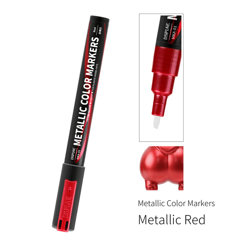 Supplies: DSPIAE  Metallic Markers (Metallic Red)