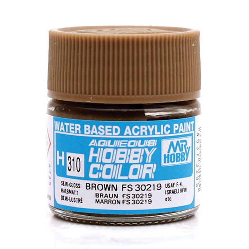 Supplies: Mr. Color Aqueous H310 Brown FS30219 (Semi-Gloss Brown) 10ml