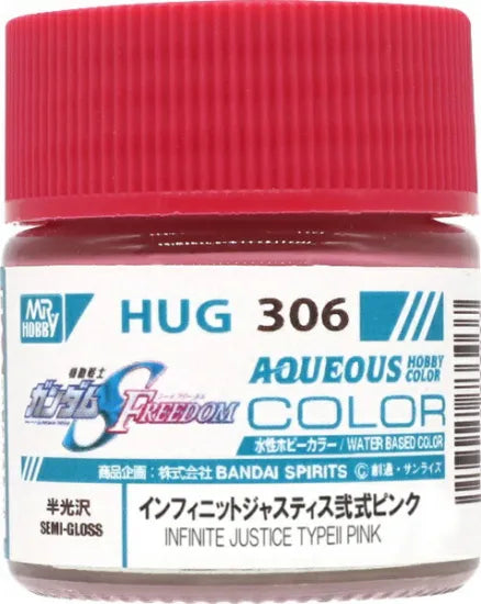 Supplies: GSI Gundam Color HUG306 Infinite Justice Type II Pink 10ml.