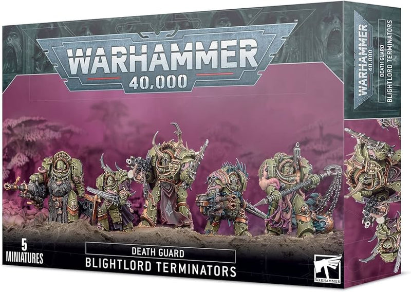 Warhammer 40K: Death Guard - Blightlord Terminators