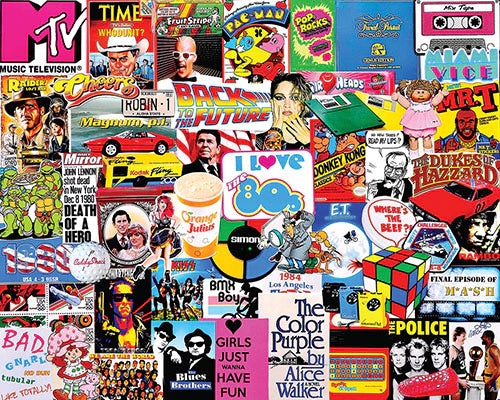 Puzzle: I Love the 80's