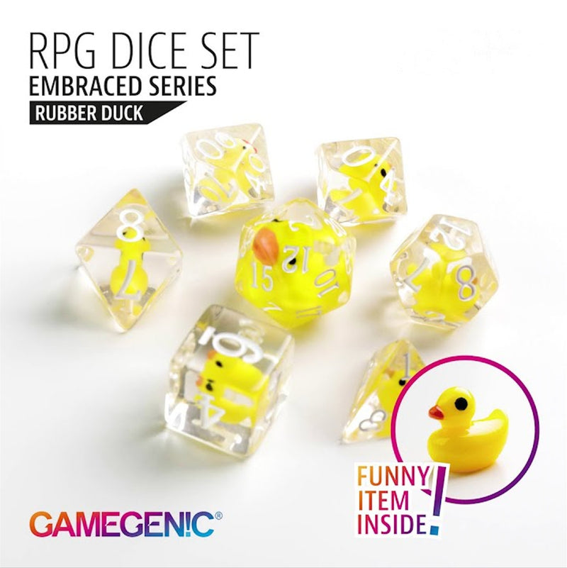 Dice: Embraced Series - Rubber Duck RPG Dice Set