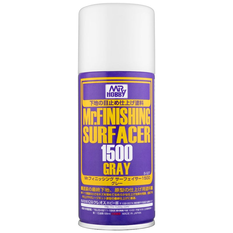 Supplies: Mr. Hobby Finishing Surfacer 1500 (Grey 170ml)
