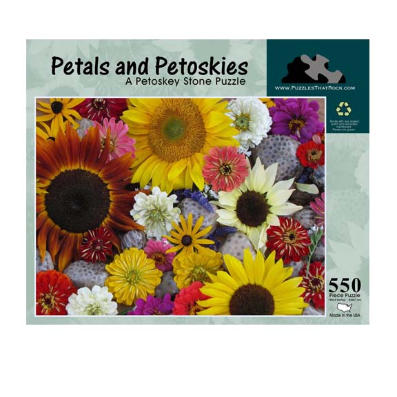 Puzzle: Petals and Petoskeys (550 pcs.)