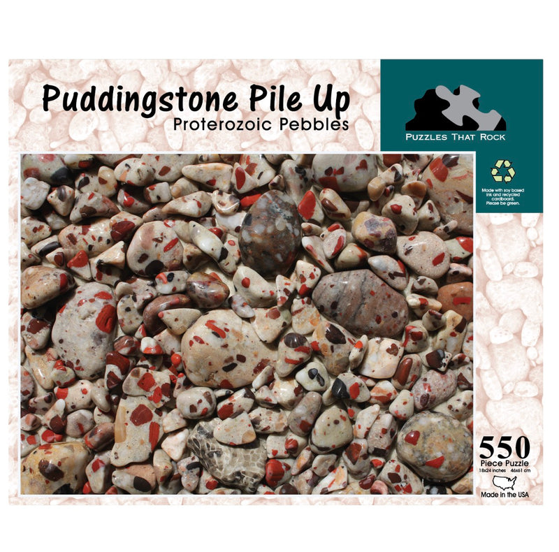 Puzzle: Puddingstone Pile Up (550 pcs.)