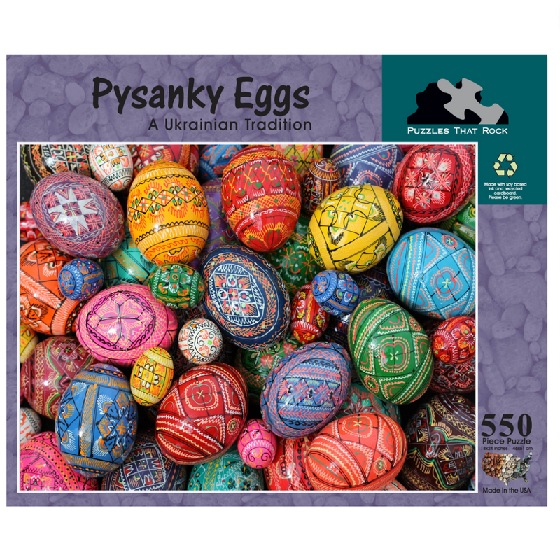 Puzzle: Pysanky Eggs (550 pcs.)