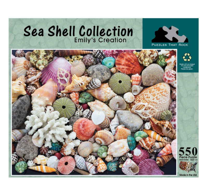 Puzzle: Seashells (550 pcs.)