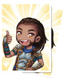 TCG: Ultra Pro Planeswalker Chibi Deck Protector Sleeves - Gideon Good Job
