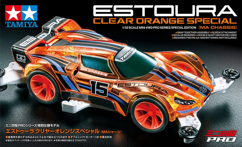 Mini 4WD: Jr. Estoura Clear Orange SP