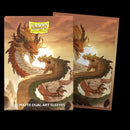 TCG: Dragon Shield Matte Dual Art Sleeves Wood Snake 2025