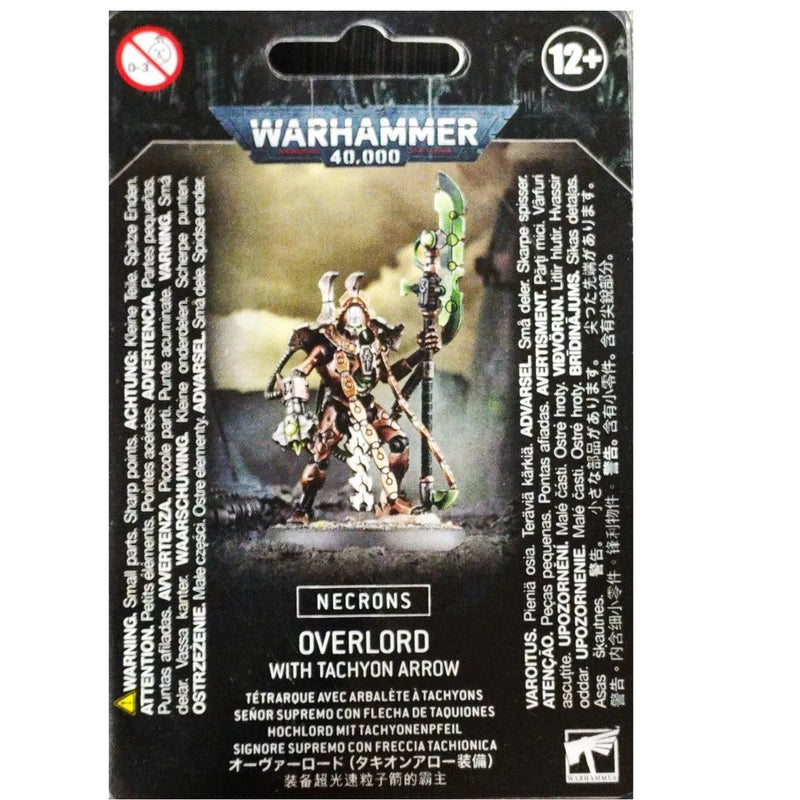 Warhammer 40K: Necrons - Overlord with Tachyon Arrow