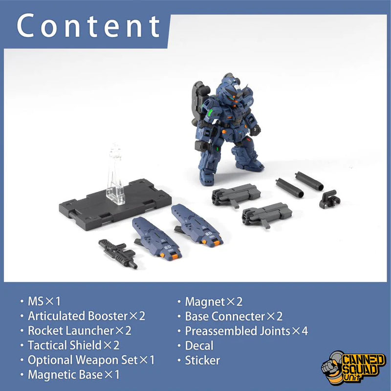 Warehouse:Baichuan Model CSU003 Canned Squad Series MVN-06FY Barking Hound Space Type Model Kit