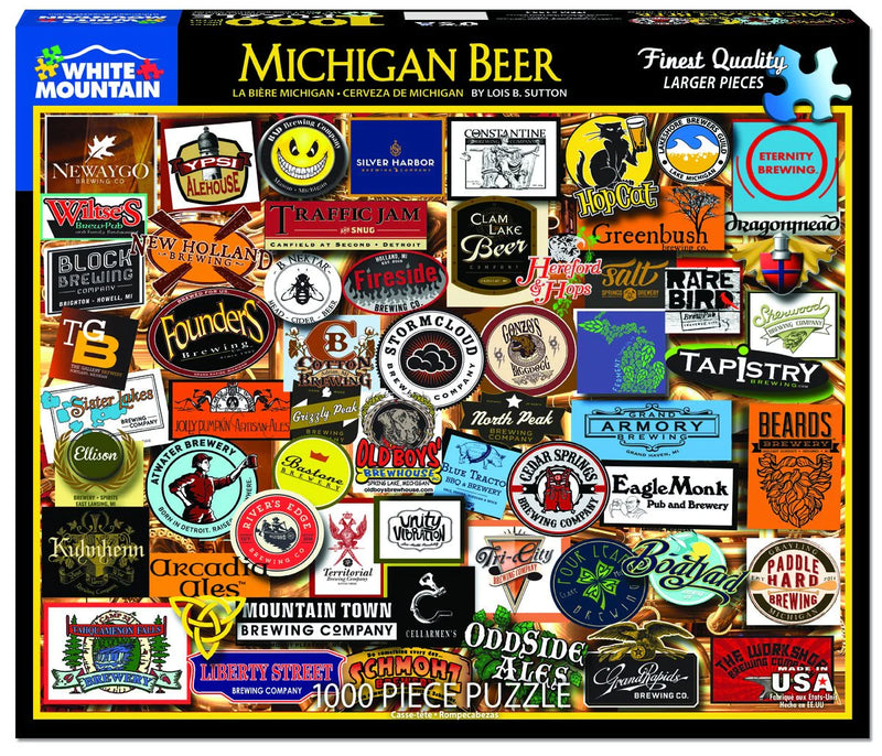 Puzzle: White Mountain - Michigan Beer (1000 pc.)