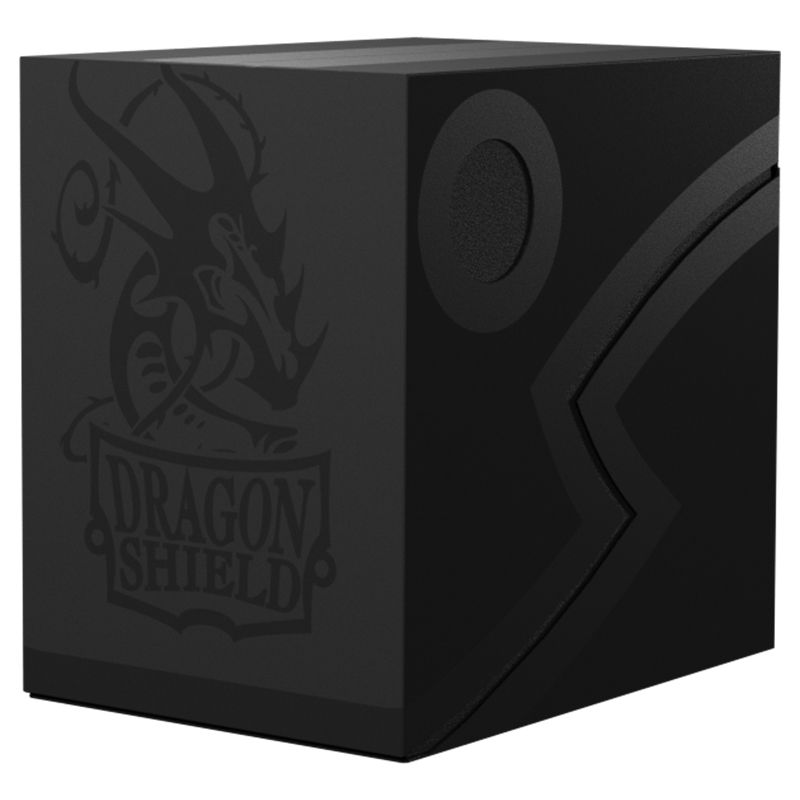 TCG: Dragon Shield - Deck Box Double Shell (Shadow Black)