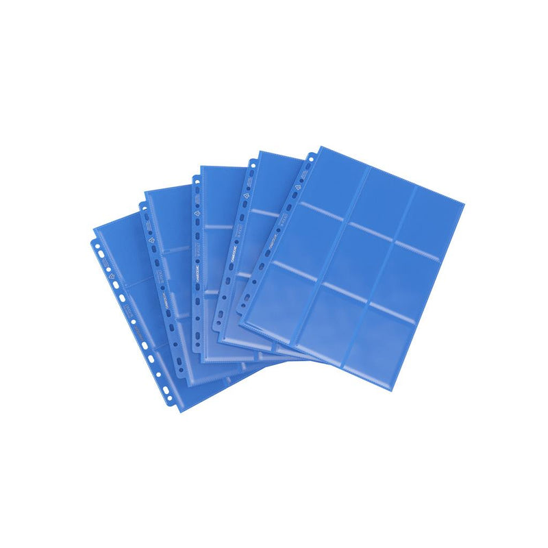 TCG: Gamegenic Sideloading 18-Pocket Page BLUE (10 pack)