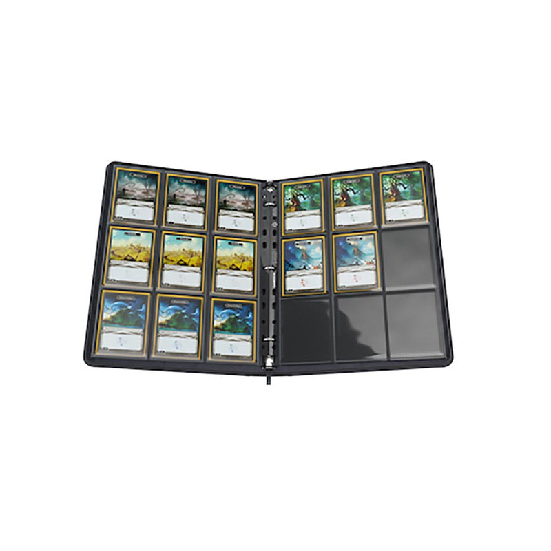 TCG: Gamegenic Zip-Up Ring Binder Slim BLACK