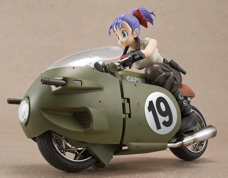 DBZ: Bulma's Variable No. 19 Motorcycle Figure-Rise Mechanics