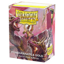 TCG: Dragon Shield Dual Matte Pomegranate/Gold