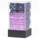 Dice: Speckled 16mm D6 Cobalt (12ct.)
