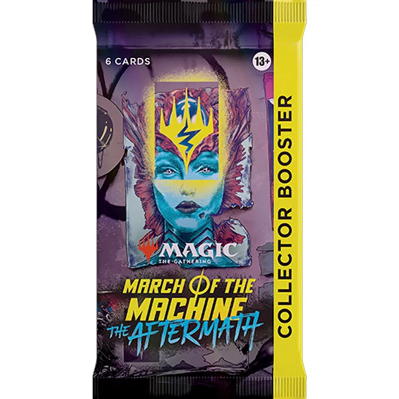 TCG: Magic The Gathering - March of the Machine Aftermath Collector Booster (Sealed Pack)