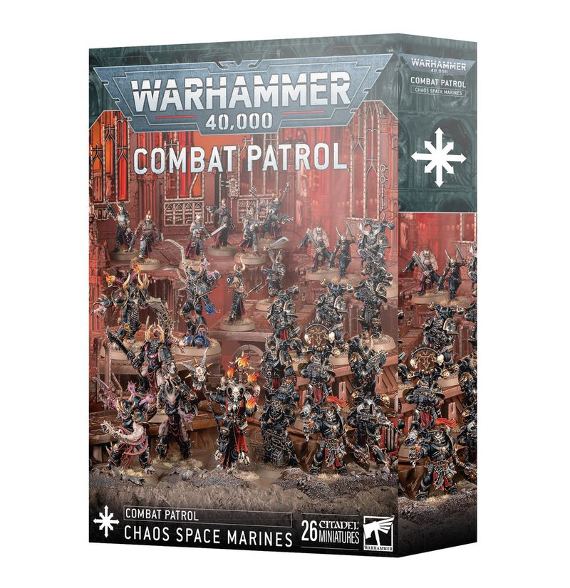 Warhammer 40K: Chaos Space Marines- Combat Patrol (New)