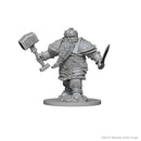 D&D: Nolzur's Marvelous Miniatures - Dwarf Male Fighter (Unpainted) W01