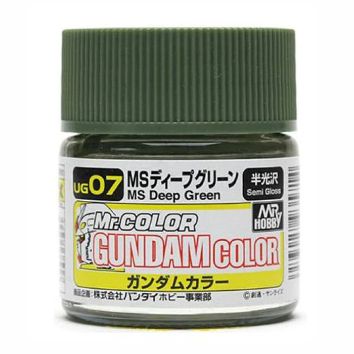 Supplies: GSI Gundam Color UG07 MS Deep Green