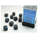 Dice: Opaque 12mm D6 Dusty Blue/Copper