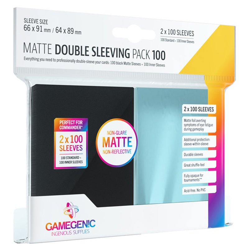 TCG: Gamegenic DB Matte Double Sleeving Pack (100)