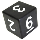 Dice: Giant Foam Dice - d6 Black