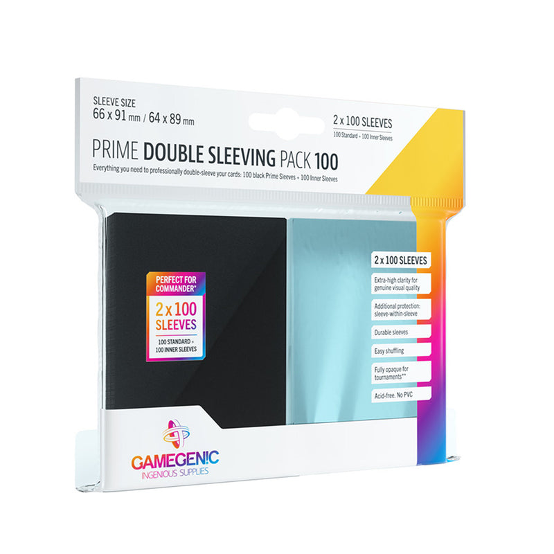 double sleeve card TCG: Gamegenic Double Sleeving Pack (100)