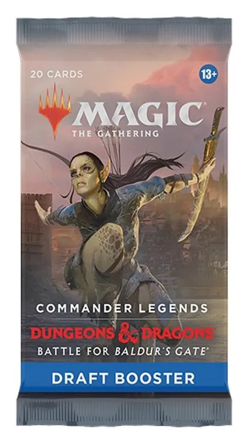 TCG: Magic The Gathering - Commander Legends - Baldurs Gate Draft Booster (Pack)