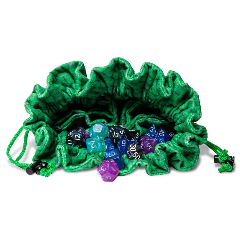 Dice: Dragon Storm - Green Dragon Scales Dice Bag