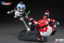 Warehouse: NONZERO STUDIO (Hemoxian) Ellie & Ogre Metal Action Figures "Heart Warrior"